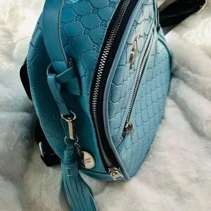 Steve Madden | Bags | Steve Madden Teal Quilted Backpack  display picture 2
